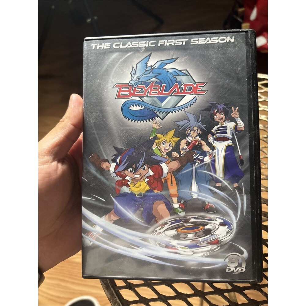 Beyblade: The Original Classic First Season DVD TV Series NTSC Cinedigm 8 discs